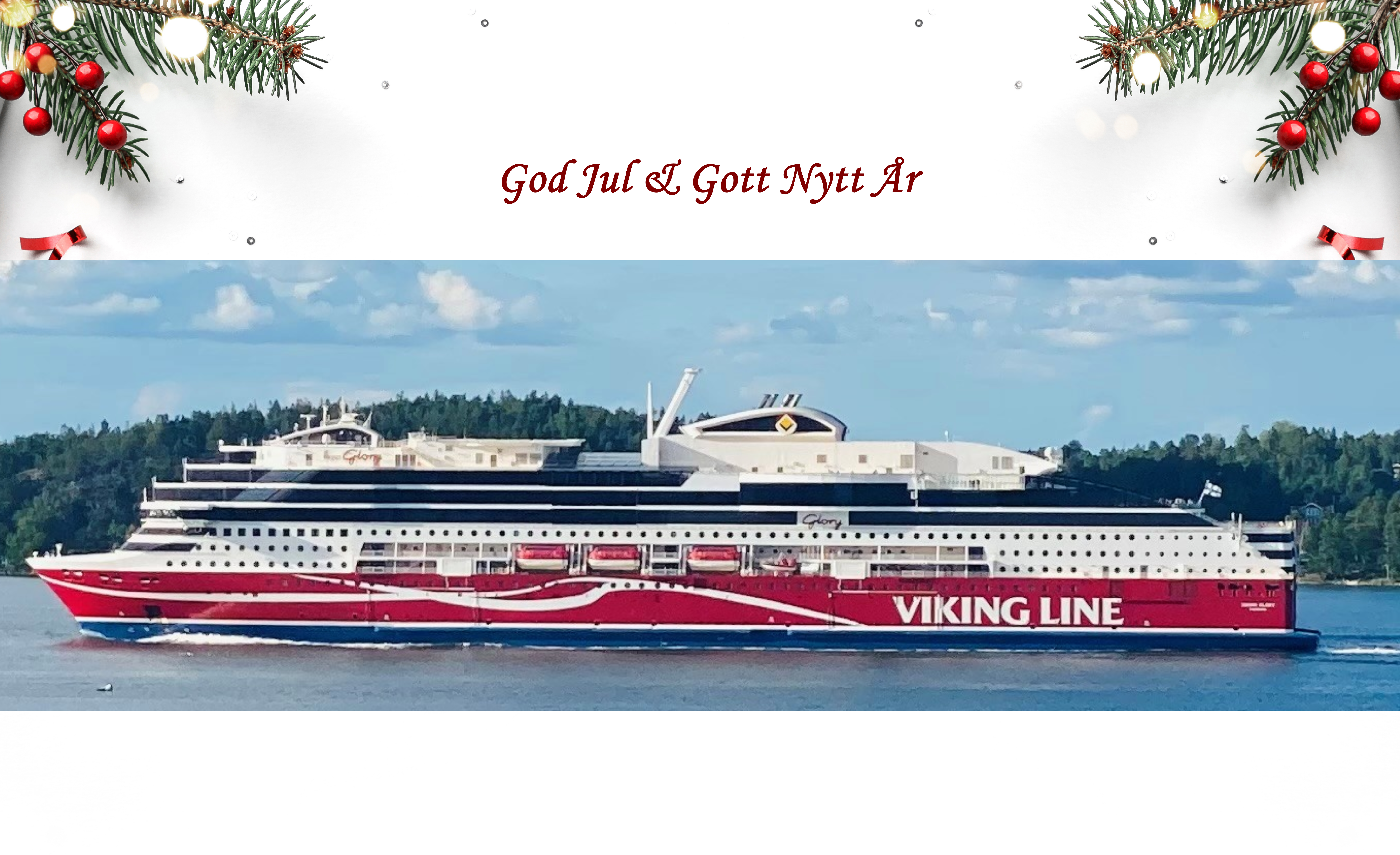 Julbordskryssning med Viking Glory